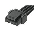 Molex Microlock Plus Cable Black 4-Ckt 150Mm 451110402